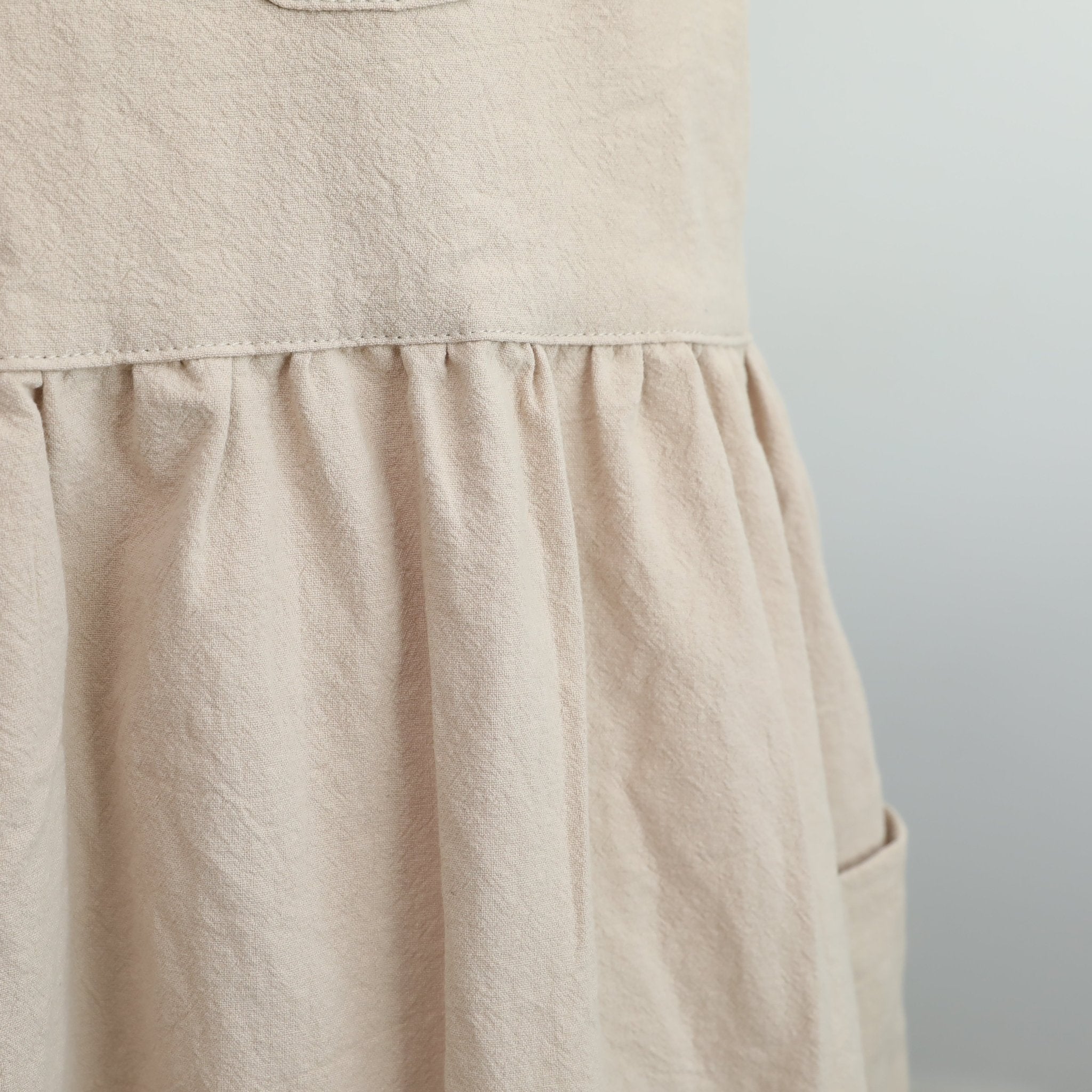 100% Cotton Cross - Back Pinafore Apron Dress - Hanee Aprons