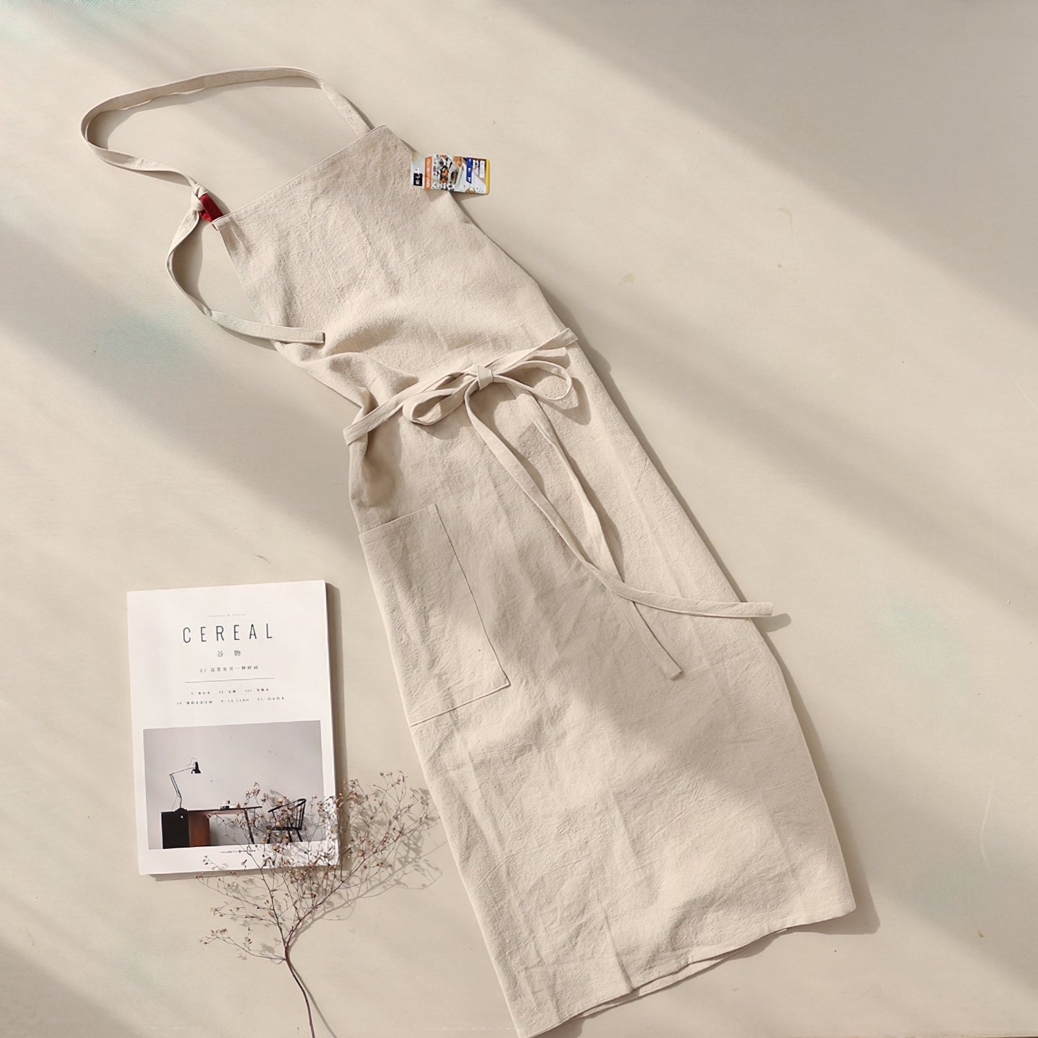 Cotton - Linen Blend Aprons 80% Linen & 20% Cotton - Hanee Aprons