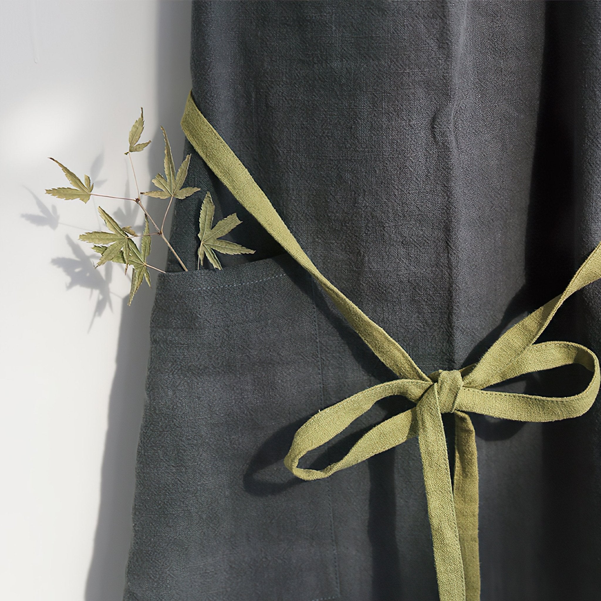 Cotton - Linen Blend Aprons 80% Linen & 20% Cotton - Hanee Aprons