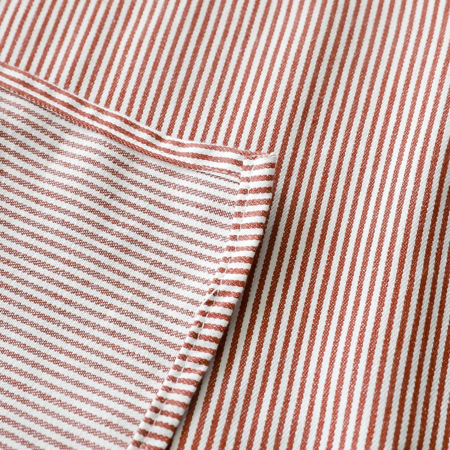 Striped Cotton Canvas Cross - Back Aprons - Hanee Aprons