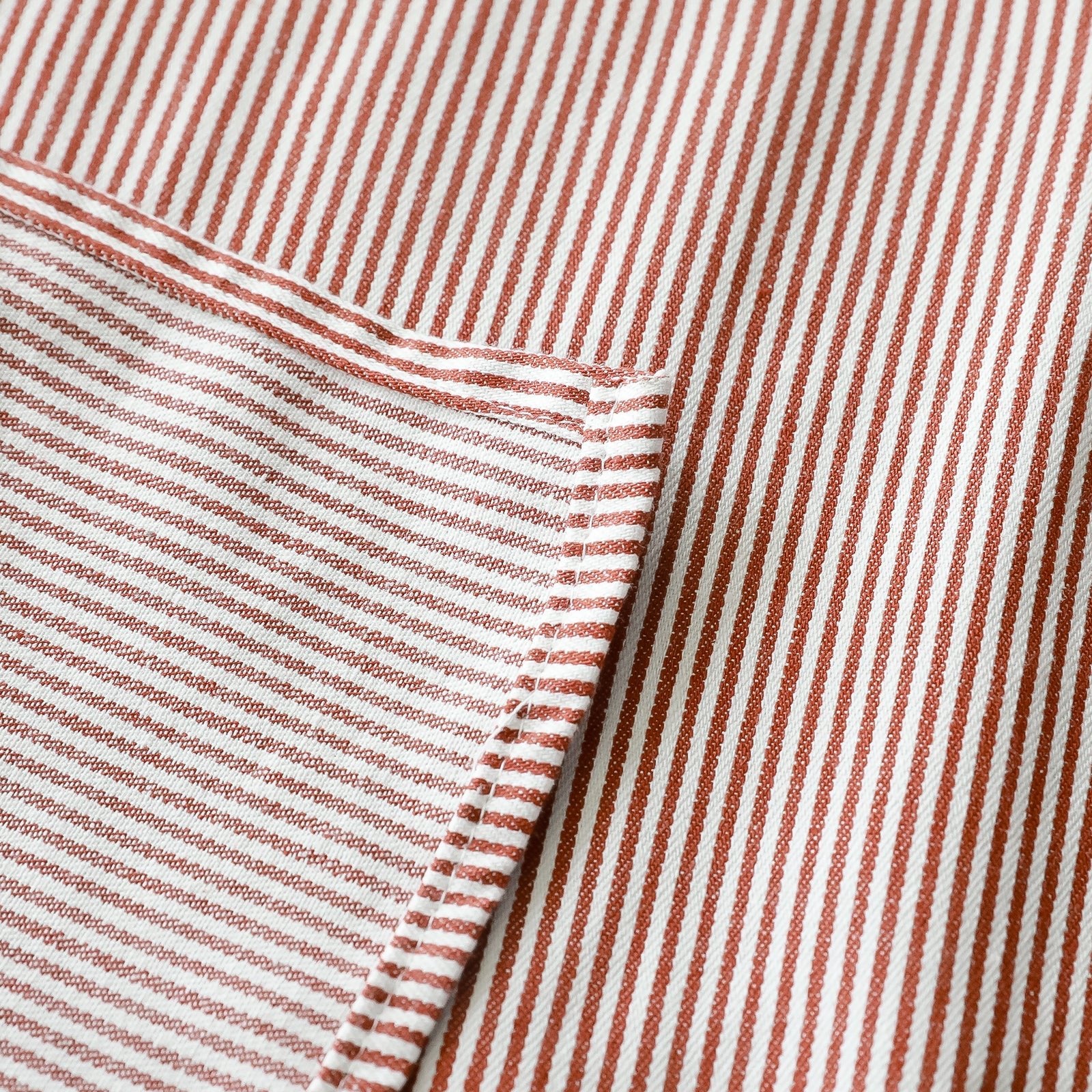 Striped Cotton Canvas Cross - Back Aprons - Hanee Aprons