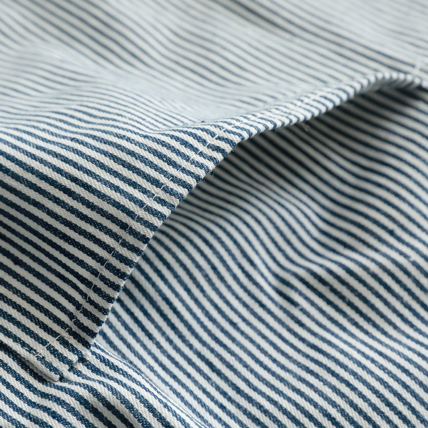 Striped Cotton Canvas Cross - Back Aprons - Hanee Aprons