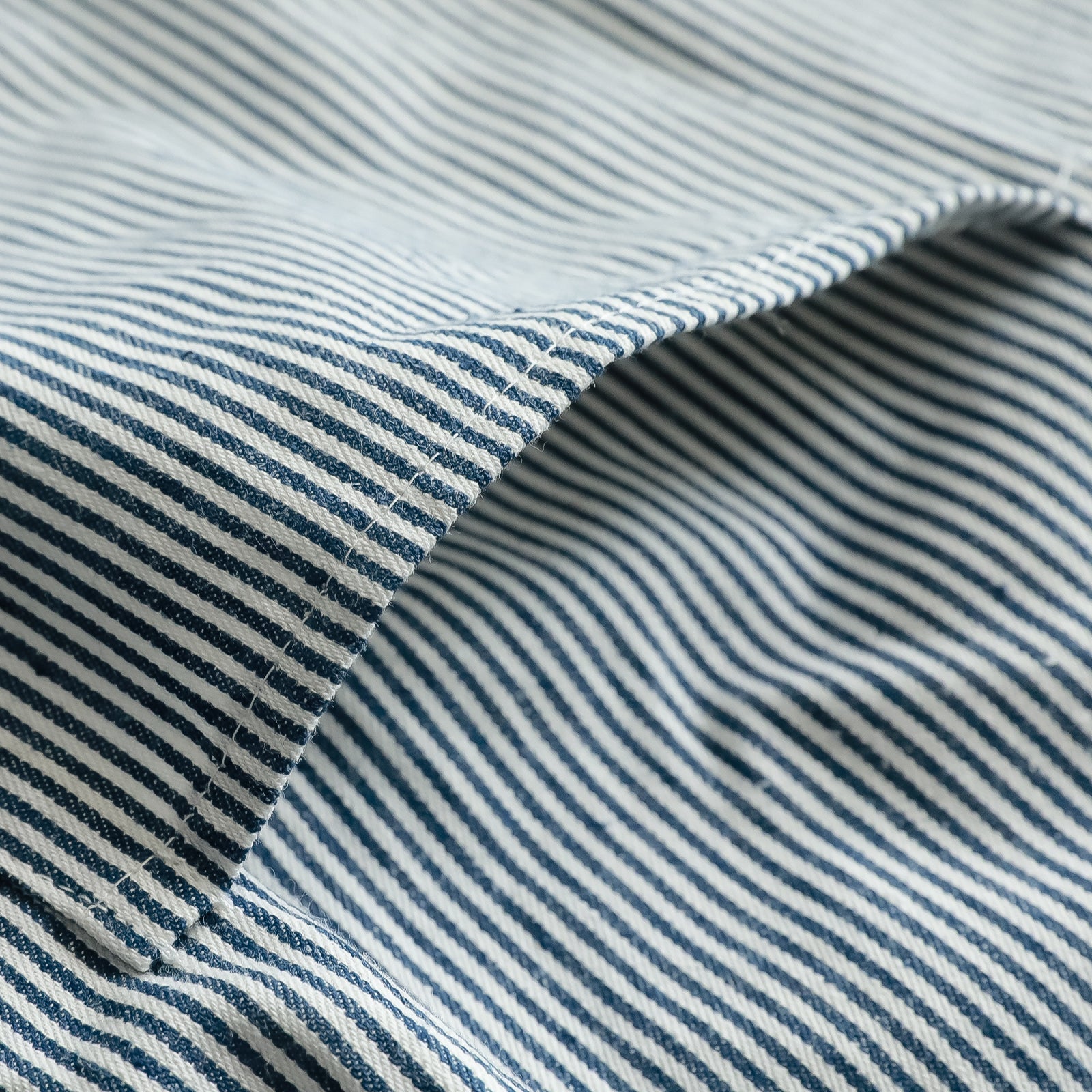 Striped Cotton Canvas Cross - Back Aprons - Hanee Aprons